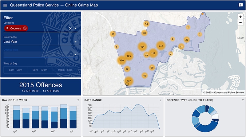 黄金海岸Coomera自住环境介绍_犯罪地图
